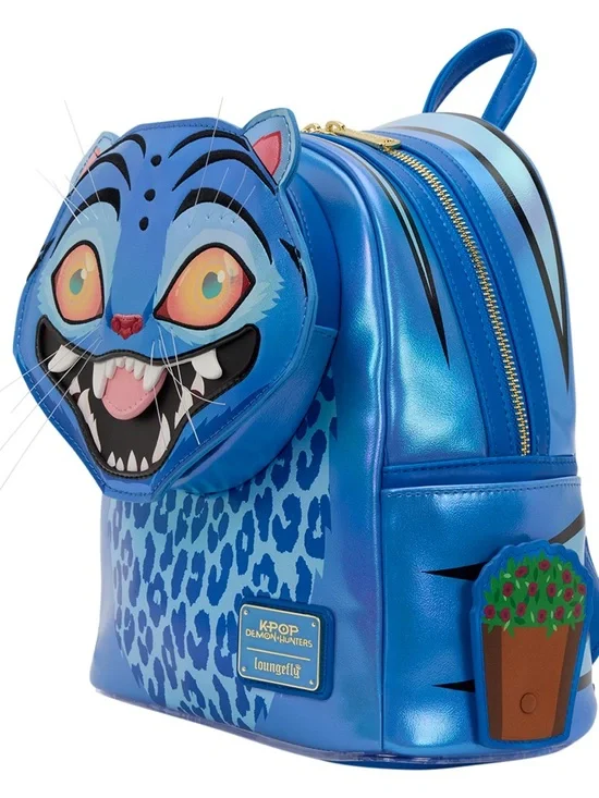 KPop Demon Hunters Exclusive Derpy Cosplay Light-Up Glow Mini Backpack - Picture 3 of 7